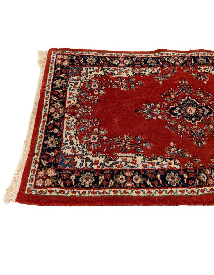 Detail image of 3' x 5' 4 Hand Knotted Kashan Oriental Wool Rug