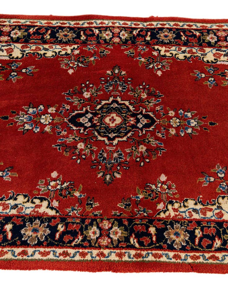 Detail image of 3' x 5' 4 Hand Knotted Kashan Oriental Wool Rug