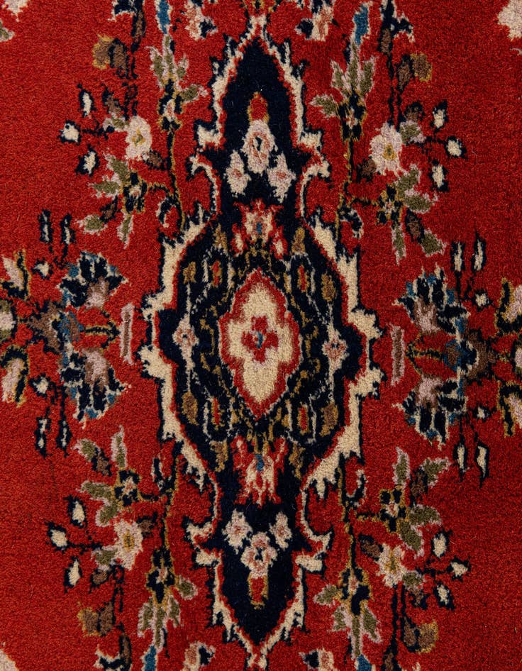 Detail image of 3' x 5' 4 Hand Knotted Kashan Oriental Wool Rug