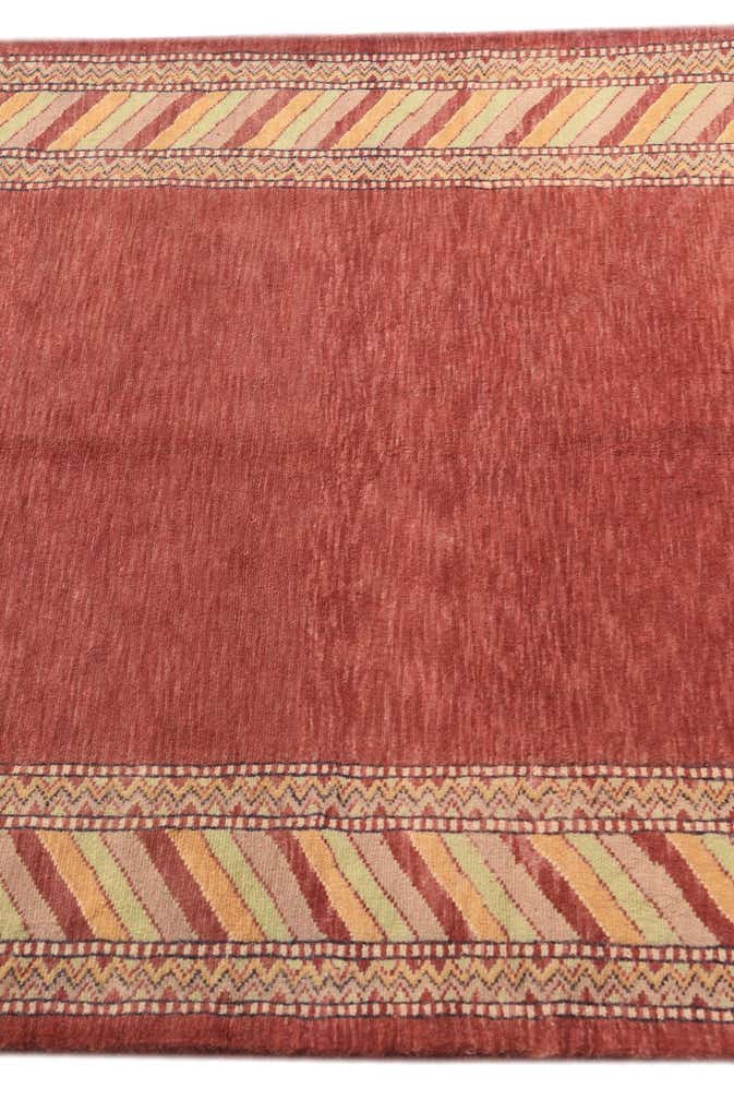3' 3 x 5' 4 Hand Knotted Kashkuli Gabbeh Oriental Wool Rug