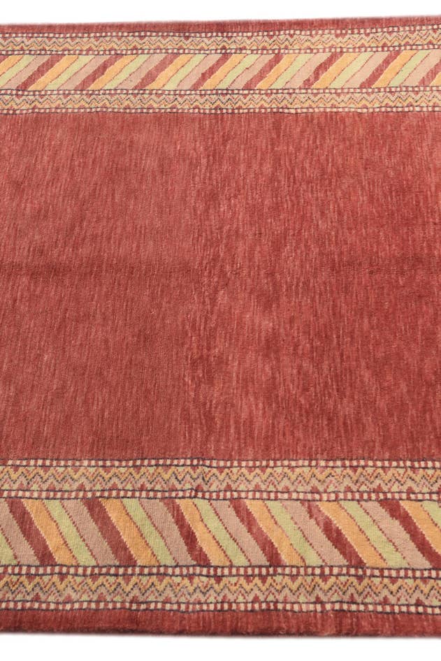 Detail image of 3' 3 x 5' 4 Hand Knotted Kashkuli Gabbeh Oriental Wool Rug