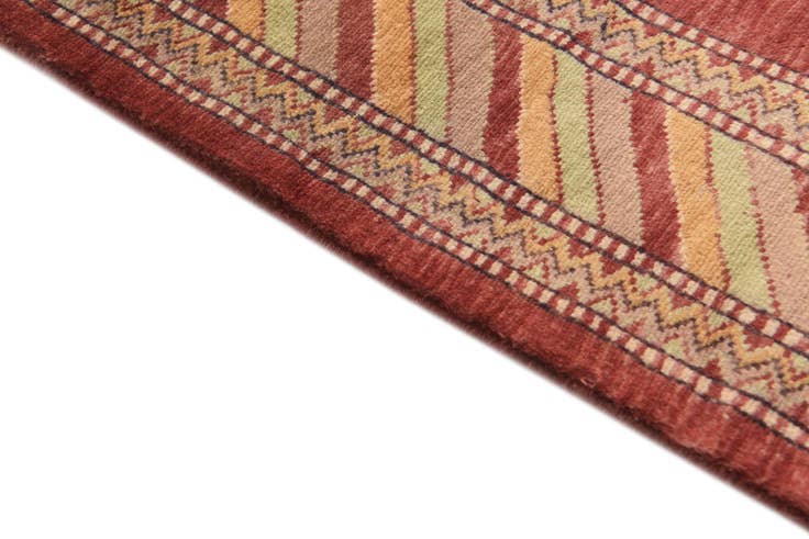 Detail image of 3' 3 x 5' 4 Hand Knotted Kashkuli Gabbeh Oriental Wool Rug