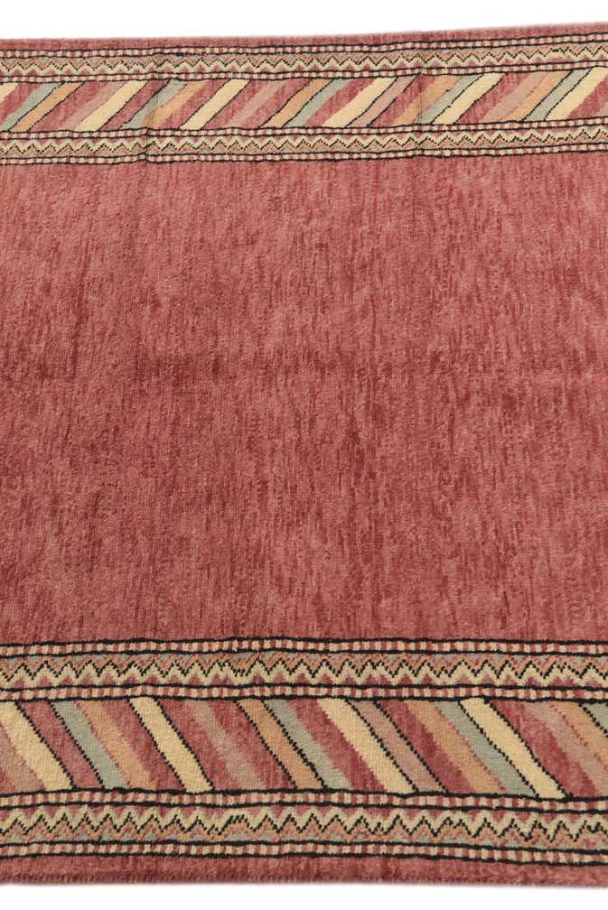 3' 2 x 5' 2 Hand Knotted Kashkuli Gabbeh Oriental Wool Rug