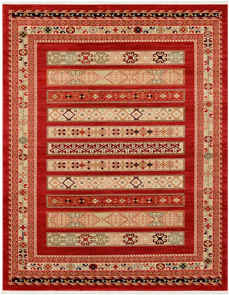 Detail image of 7' x 10' Kashkuli Gabbeh Rug