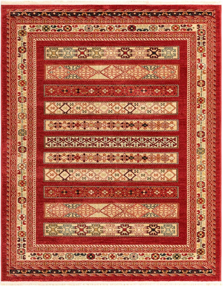 Detail image of 5' x 8' Kashkuli Gabbeh Rug