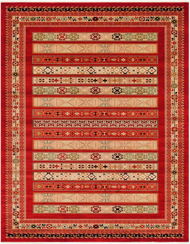 Detail image of 10' 8 x 16' 5 Kashkuli Gabbeh Rug