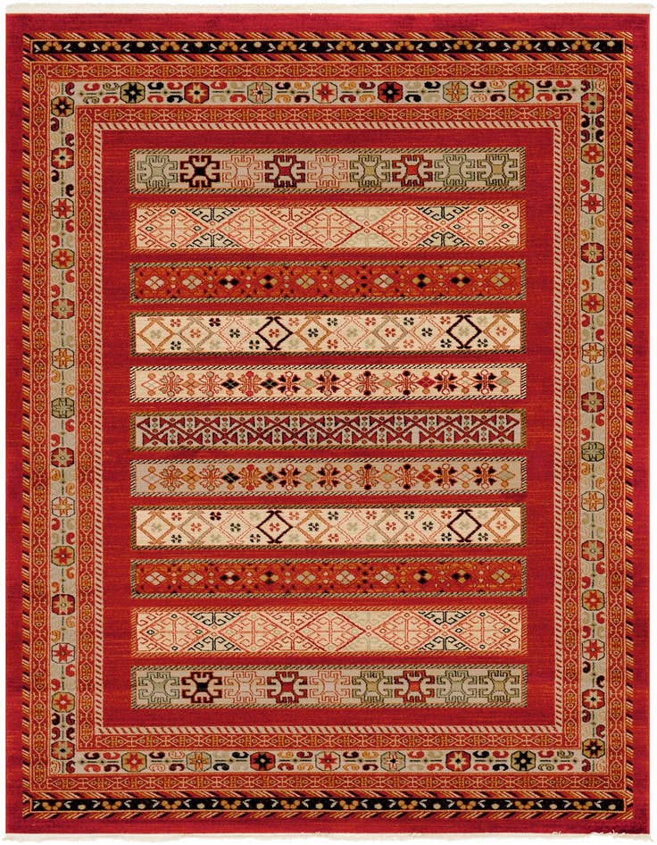 Detail image of 6' x 9' Kashkuli Gabbeh Rug