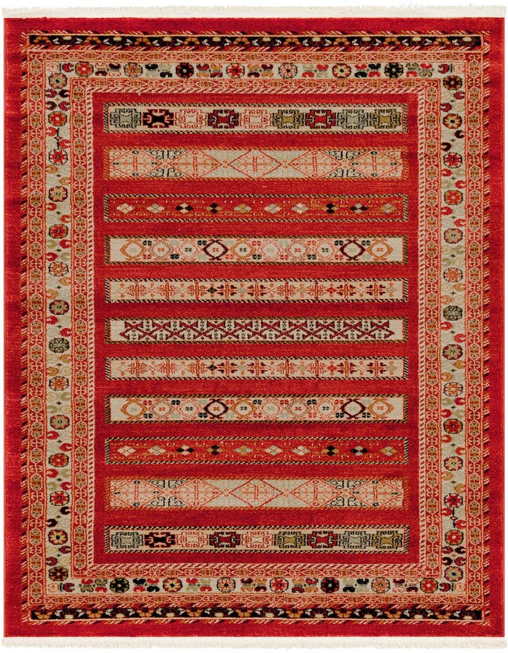 Detail image of 4' x 6' Kashkuli Gabbeh Rug