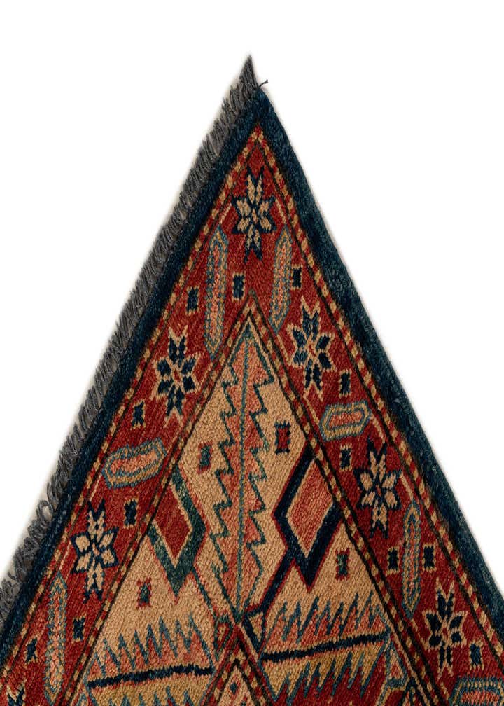 5' 8 x 8' 3 Hand Knotted Kazak Oriental Wool Rug