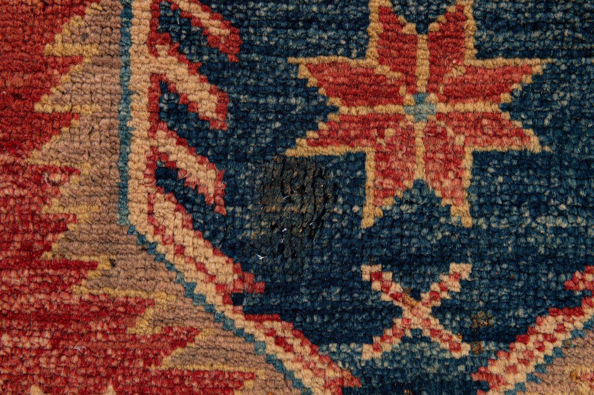 5' 8 x 8' 3 Hand Knotted Kazak Oriental Wool Rug