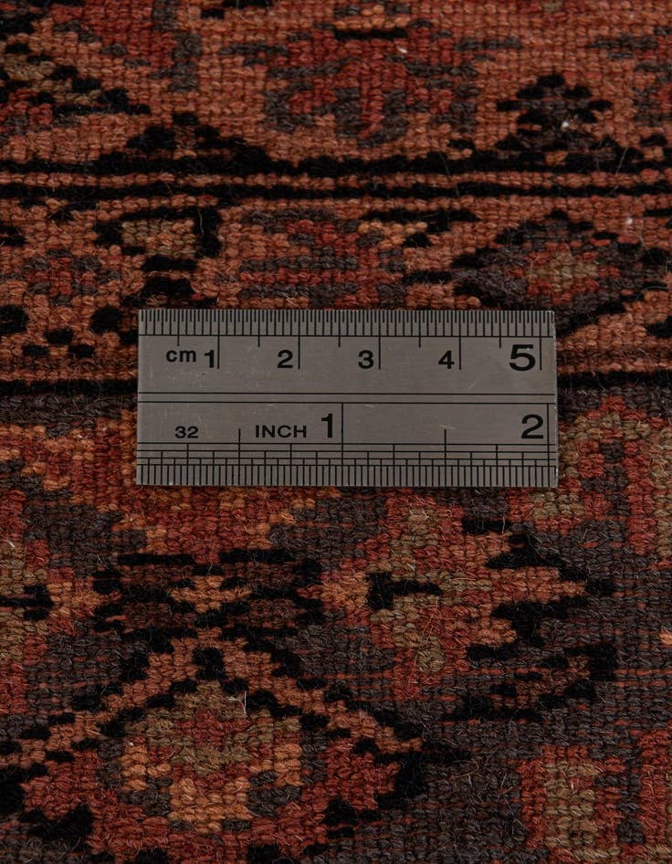 Detail image of 4' 2 x 6' 1  Hand Knotted Kazak Oriental Wool Rug