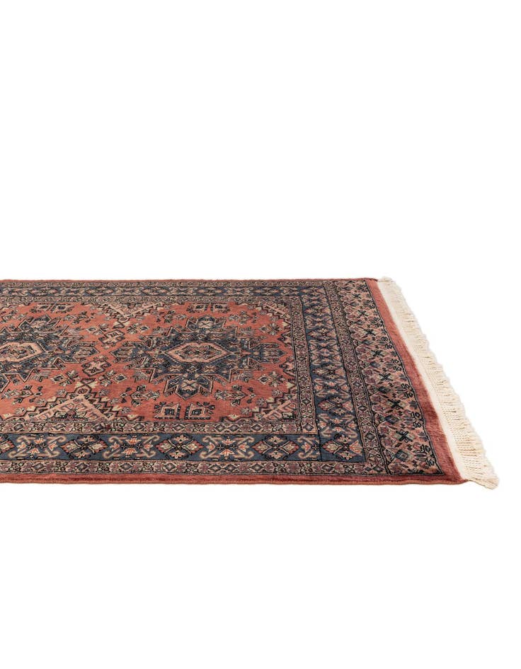 Detail image of 4' 2 x 6' 1 Hand Knotted Kazak Oriental Wool Rug