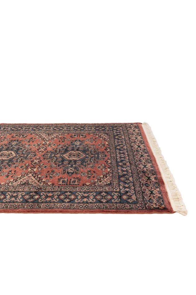 Detail image of 4' 2 x 6' 1 Hand Knotted Kazak Oriental Wool Rug