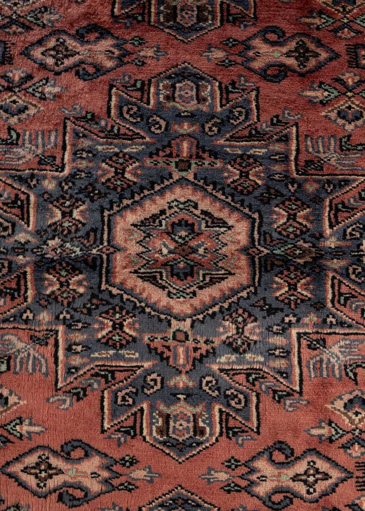 4' 2 x 6' 1 Hand Knotted Kazak Oriental Wool Rug