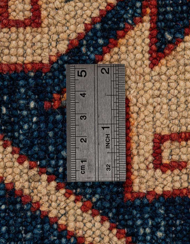 8' 11 x 12' 2 Hand Knotted Kazak Wool Rug