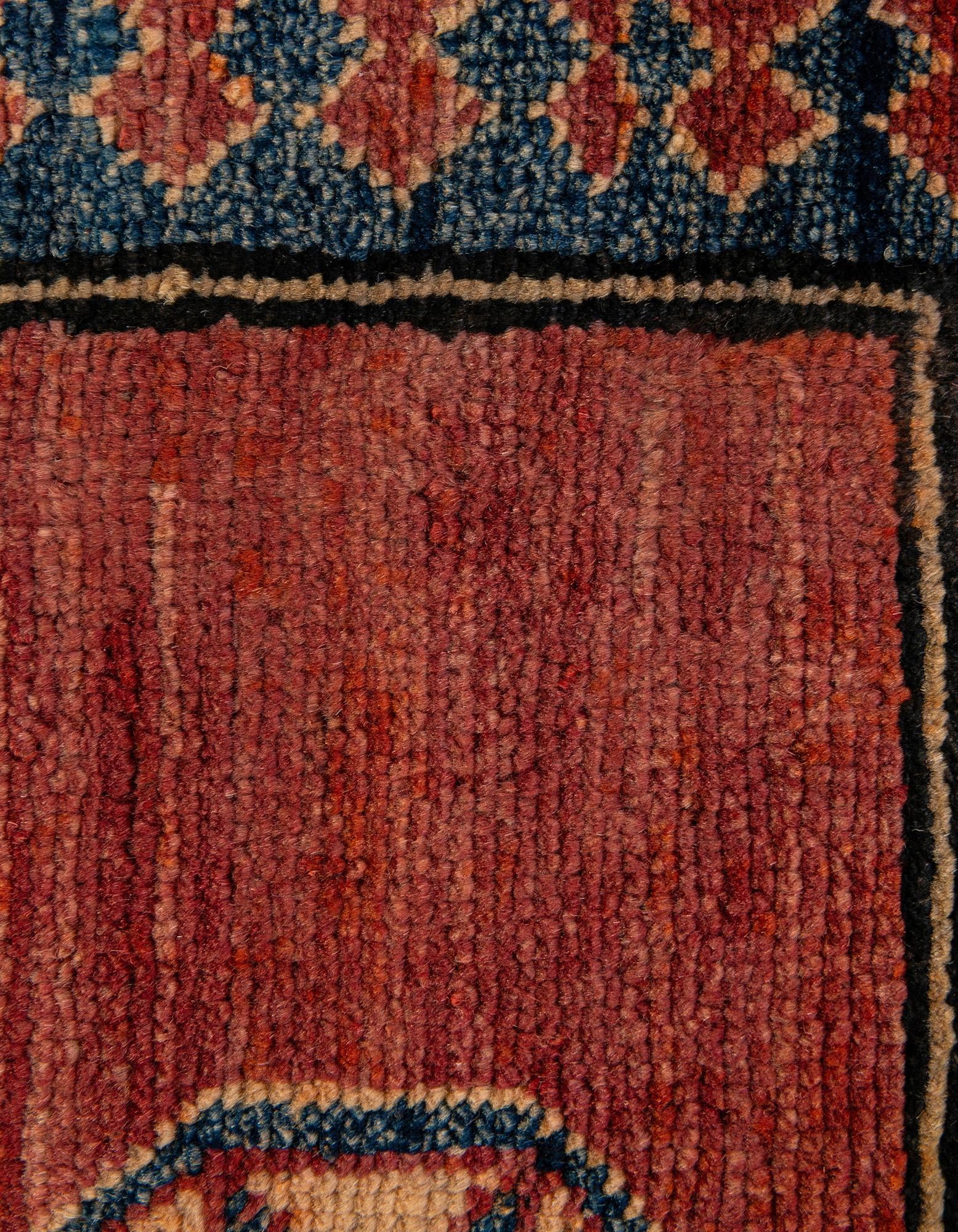 8' 11 x 12' 2 Hand Knotted Kazak Wool Rug