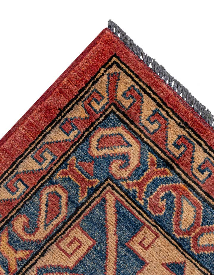 8' 11 x 12' 2 Hand Knotted Kazak Wool Rug