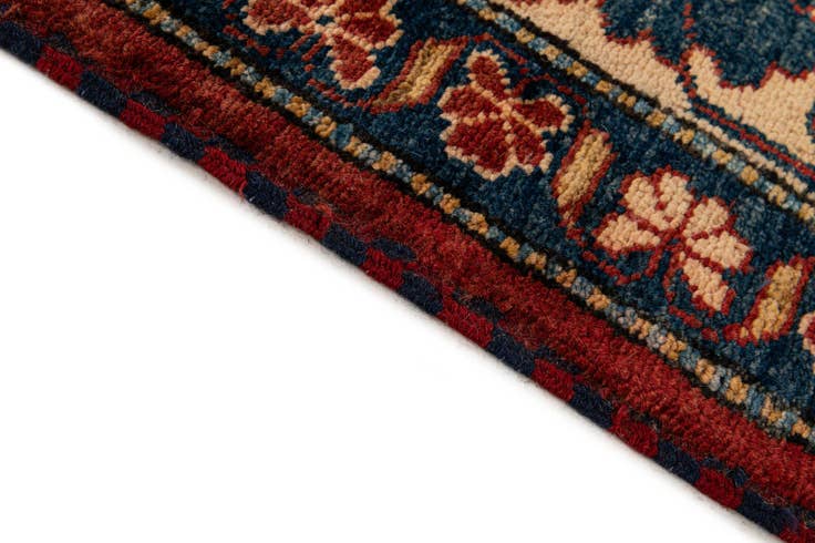 Detail image of 6' 6 x 8' 6 Hand Knotted Kazak Oriental Wool Rug