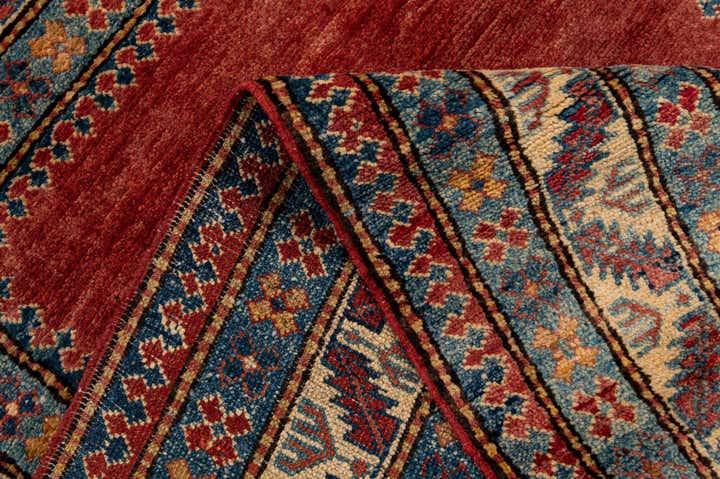 3' 8 x 5' 9 Hand Knotted Kazak Wool Rug