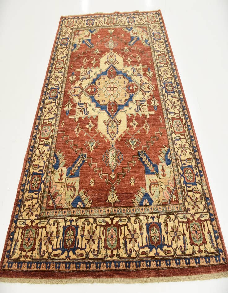 Detail image of 6' x 8' Hand Knotted Kazak Oriental Rug