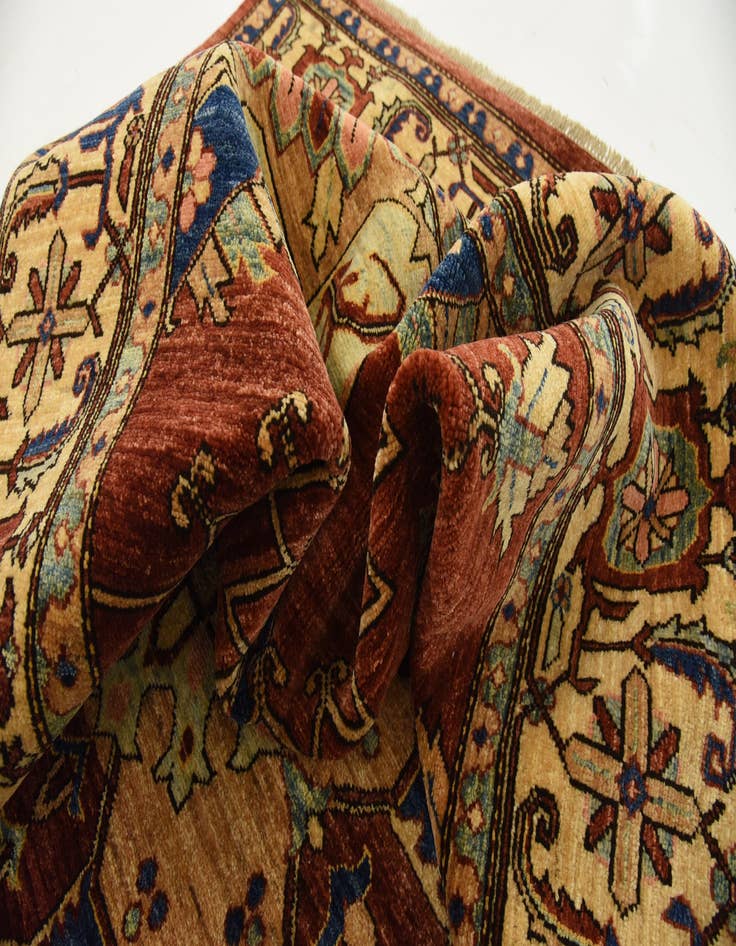 Detail image of 6' x 8' Hand Knotted Kazak Oriental Rug