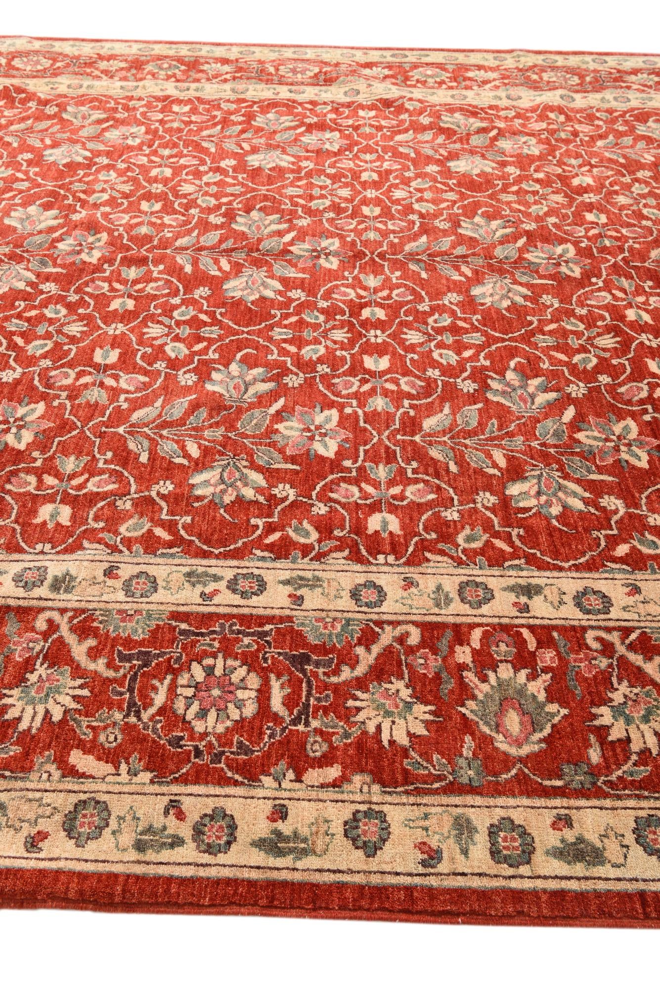 10' 2 x 13' 2 Hand Knotted Kazak Rug