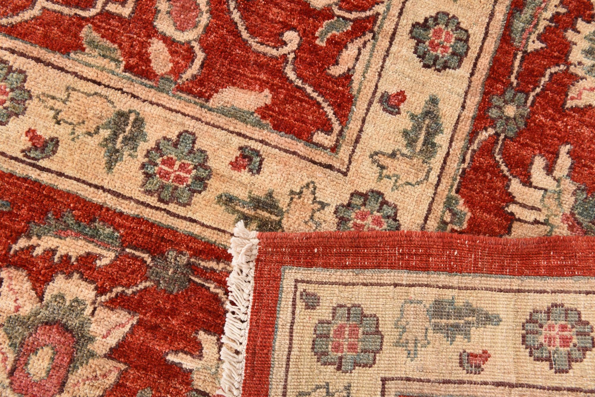 10' 2 x 13' 2 Hand Knotted Kazak Rug