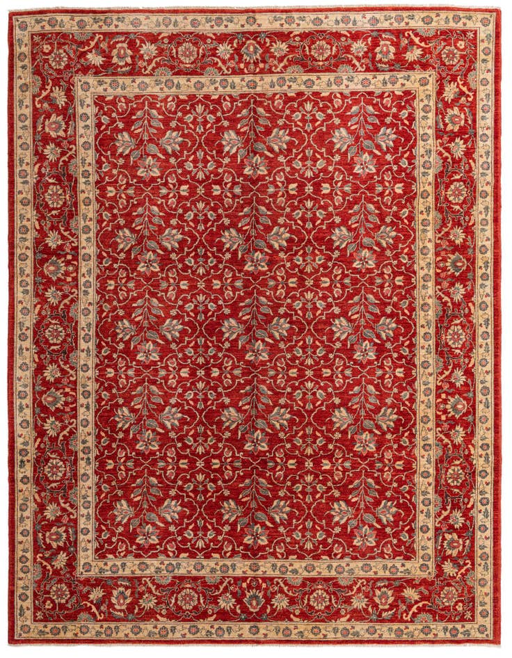 Detail image of 10' 2 x 13' 2 Hand Knotted Kazak Rug