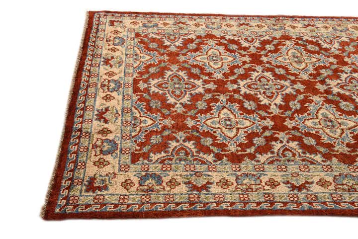 5' 2 x 6' 7 Hand Knotted Kazak Wool Rug
