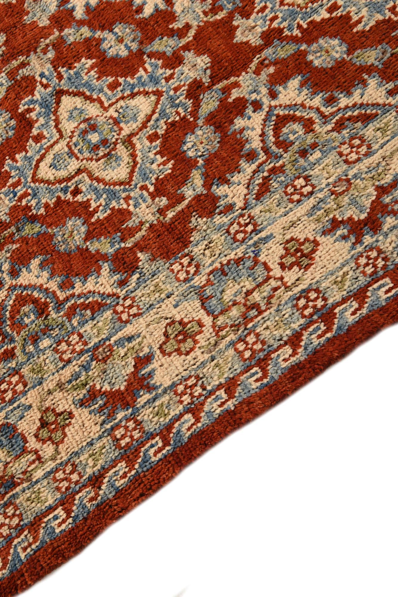 5' 2 x 6' 7 Hand Knotted Kazak Wool Rug