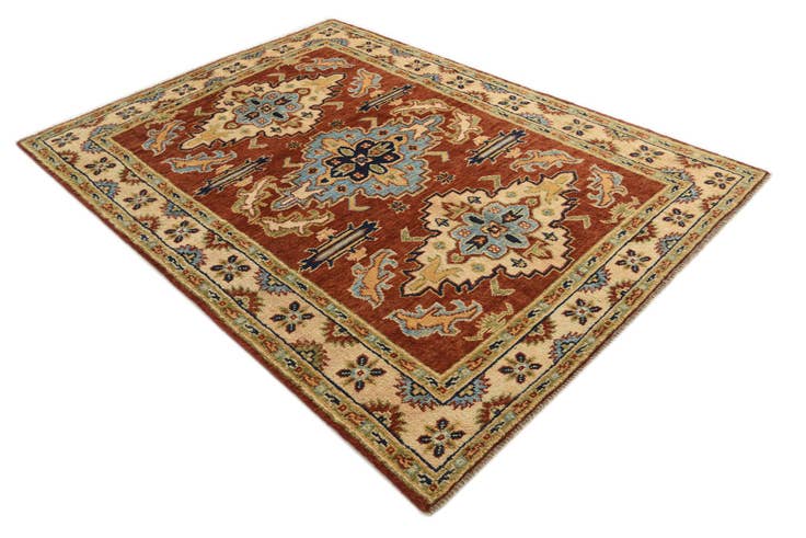 Detail image of 5' 6 x 7' 8 Hand Knotted Kazak Rug