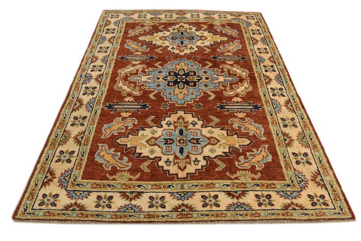 Detail image of 5' 6 x 7' 8 Hand Knotted Kazak Rug