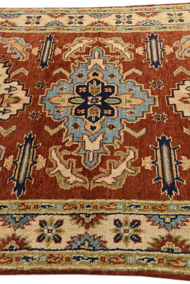 Detail image of 5' 6 x 7' 8 Hand Knotted Kazak Rug