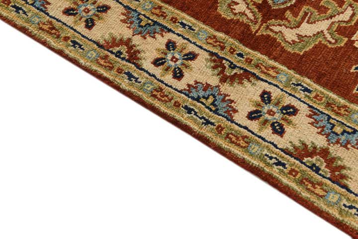 5' 6 x 7' 8 Hand Knotted Kazak Rug