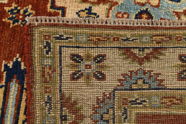5' 6 x 7' 8 Hand Knotted Kazak Rug