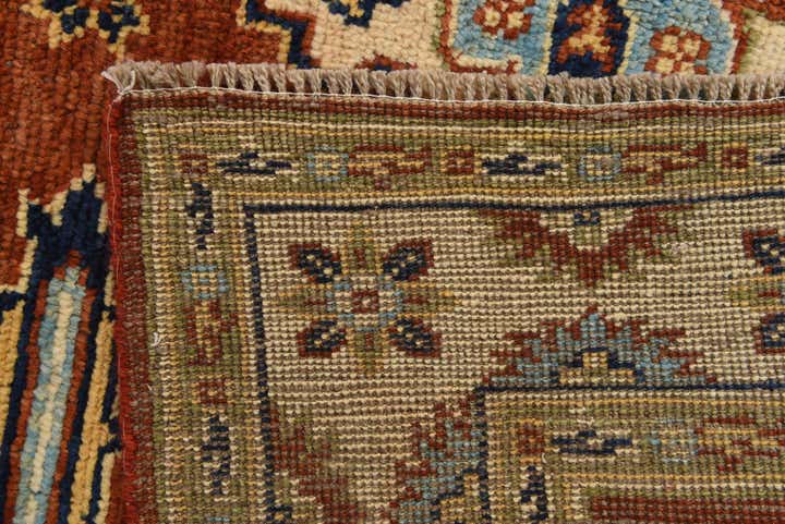 5' 8 x 7' 8 Hand Knotted Kazak Rug
