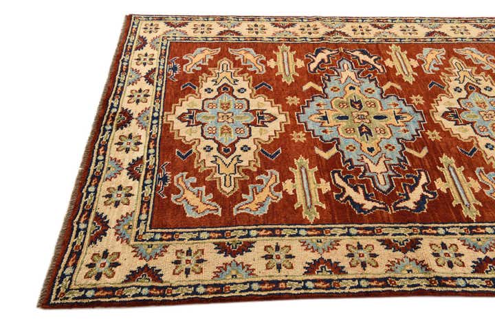 170cm x 220cm Handgeknüpft Kazak Wolle Teppich