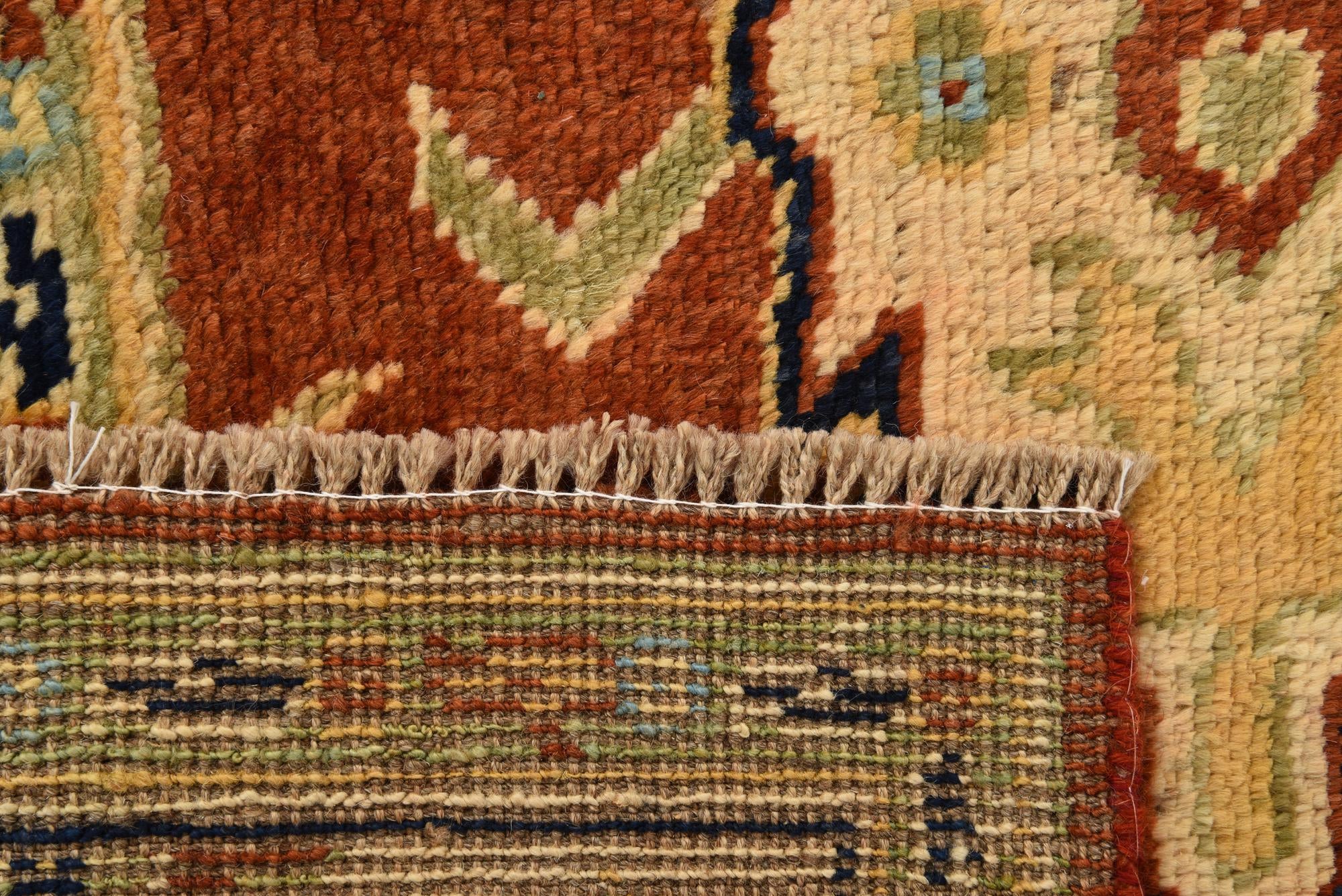 5' 9 x 7' 6 Hand Knotted Kazak Wool Rug