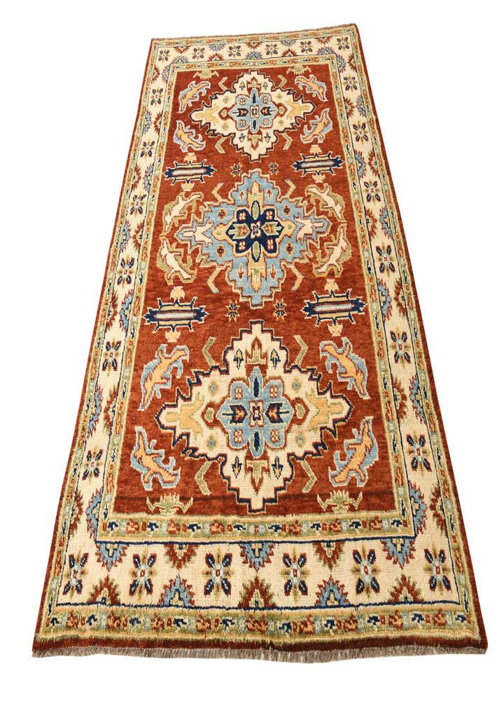 5' 7 x 8' Hand Knotted Kazak Oriental Rug