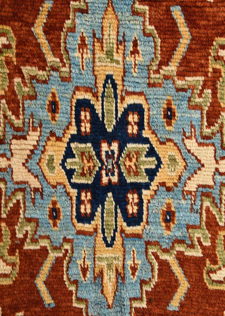 5' 7 x 8' Hand Knotted Kazak Oriental Rug
