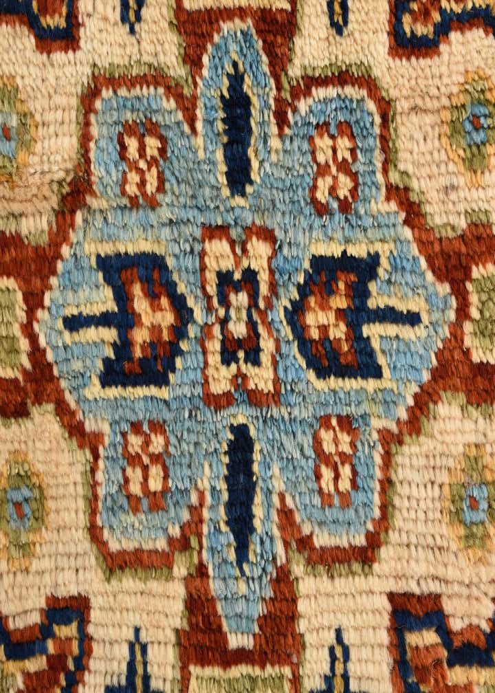 5' 7 x 8' Hand Knotted Kazak Oriental Rug