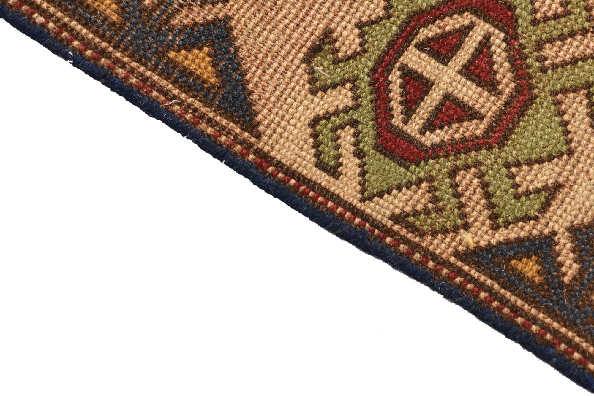 5' 9 x 9' Hand Knotted Kazak Wool Rug