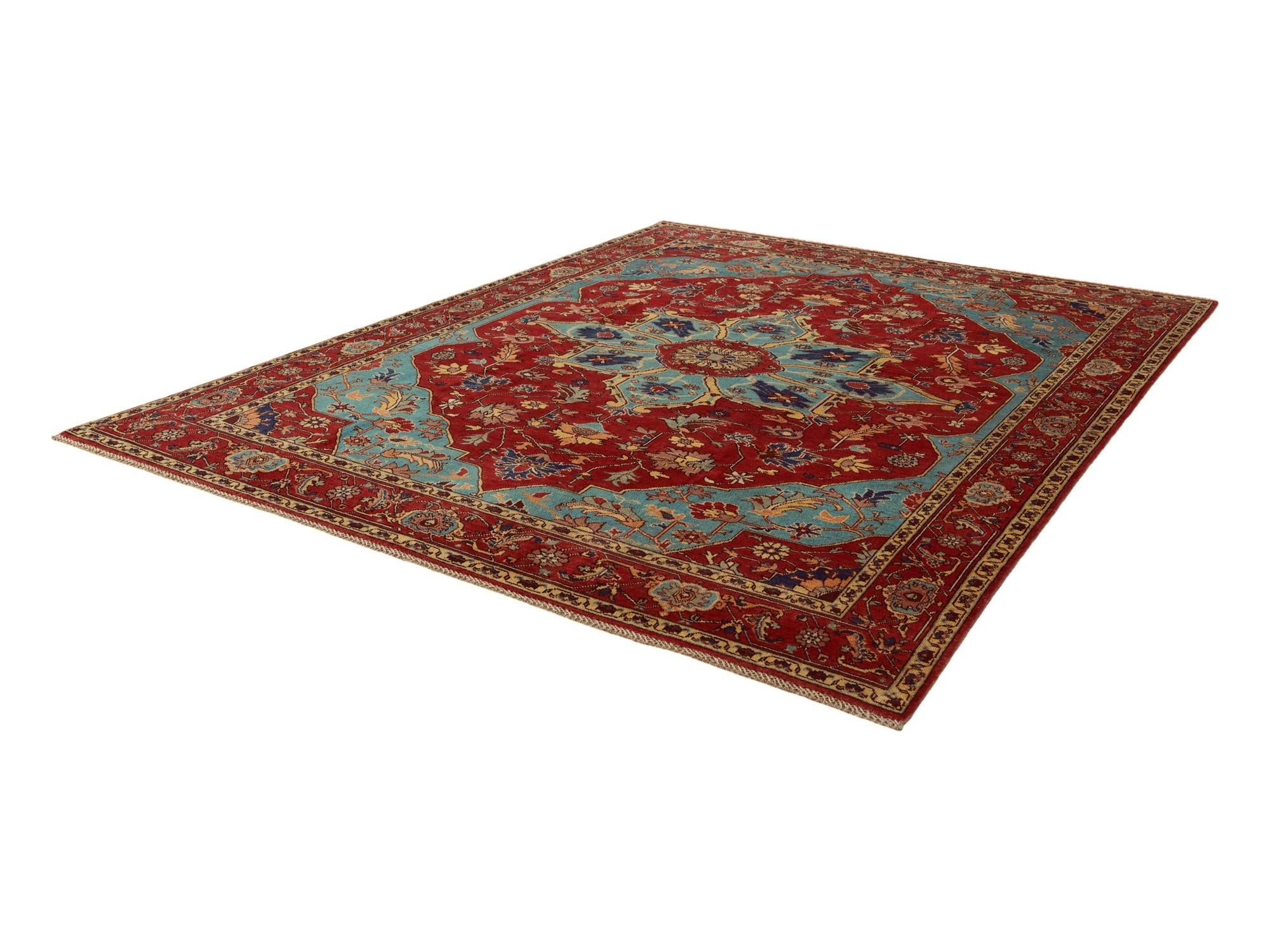 7' 9 x 10' 1 Hand Knotted Kazak Rug