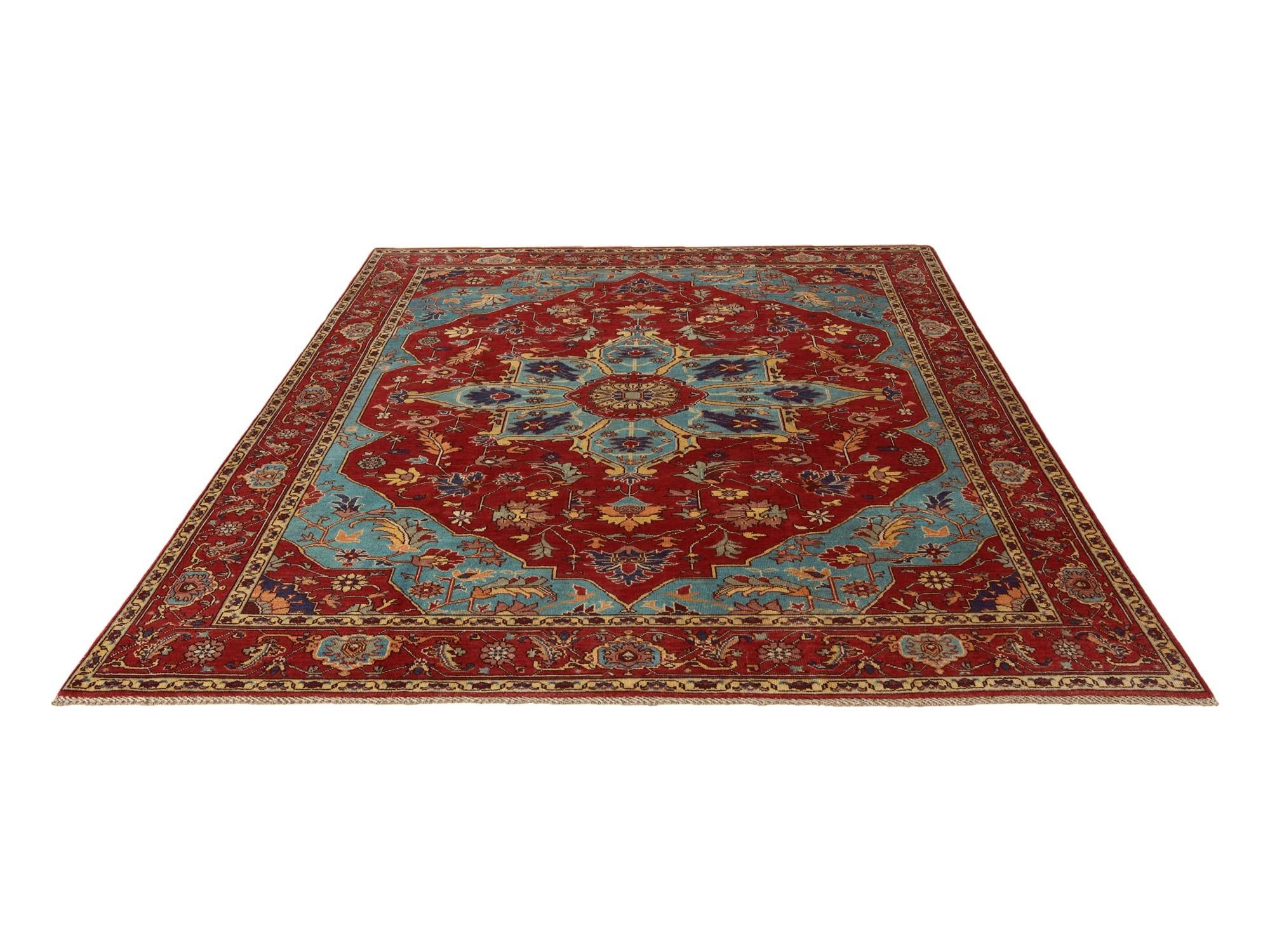 7' 9 x 10' 1 Hand Knotted Kazak Rug