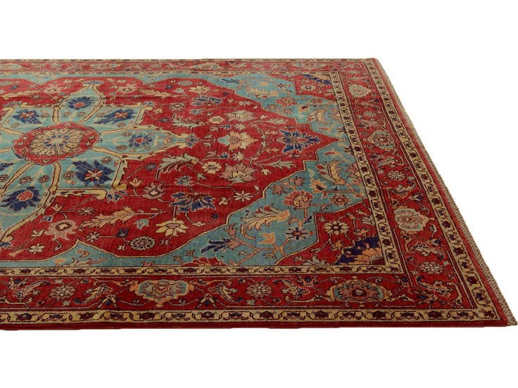 Detail image of 7' 9 x 10' 1 Hand Knotted Kazak Rug