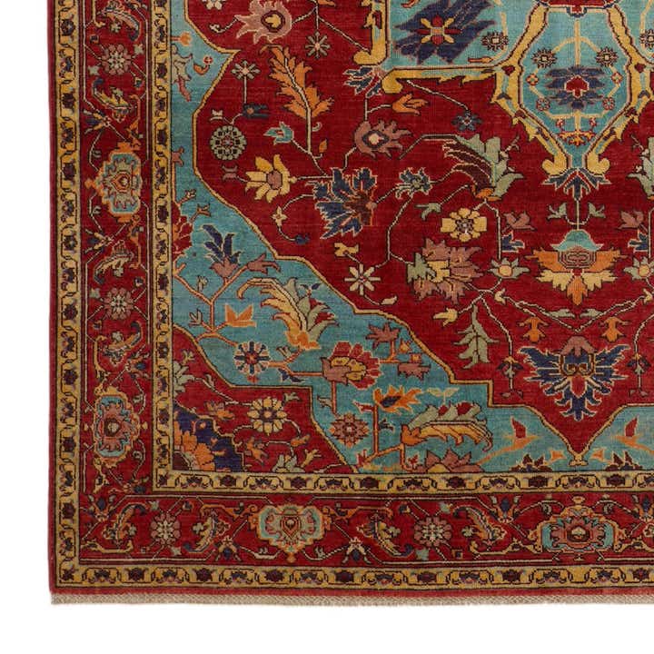 7' 9 x 10' 1 Hand Knotted Kazak Rug