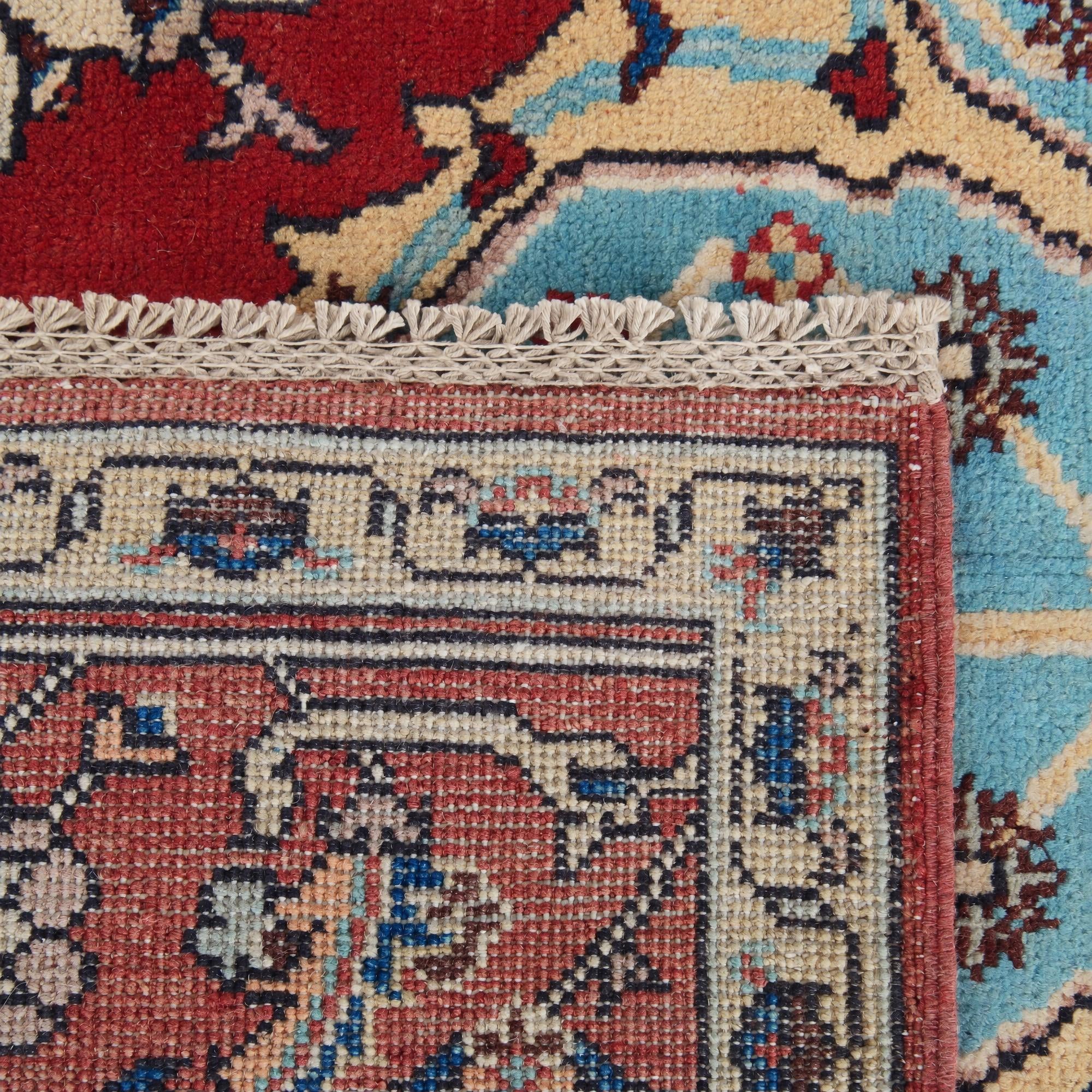 235cm x 305cm Hand Knotted Kazak Rug