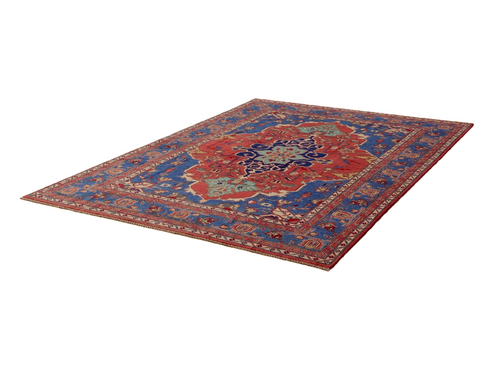 6' 7 x 9' 10 Hand Knotted Kazak Rug