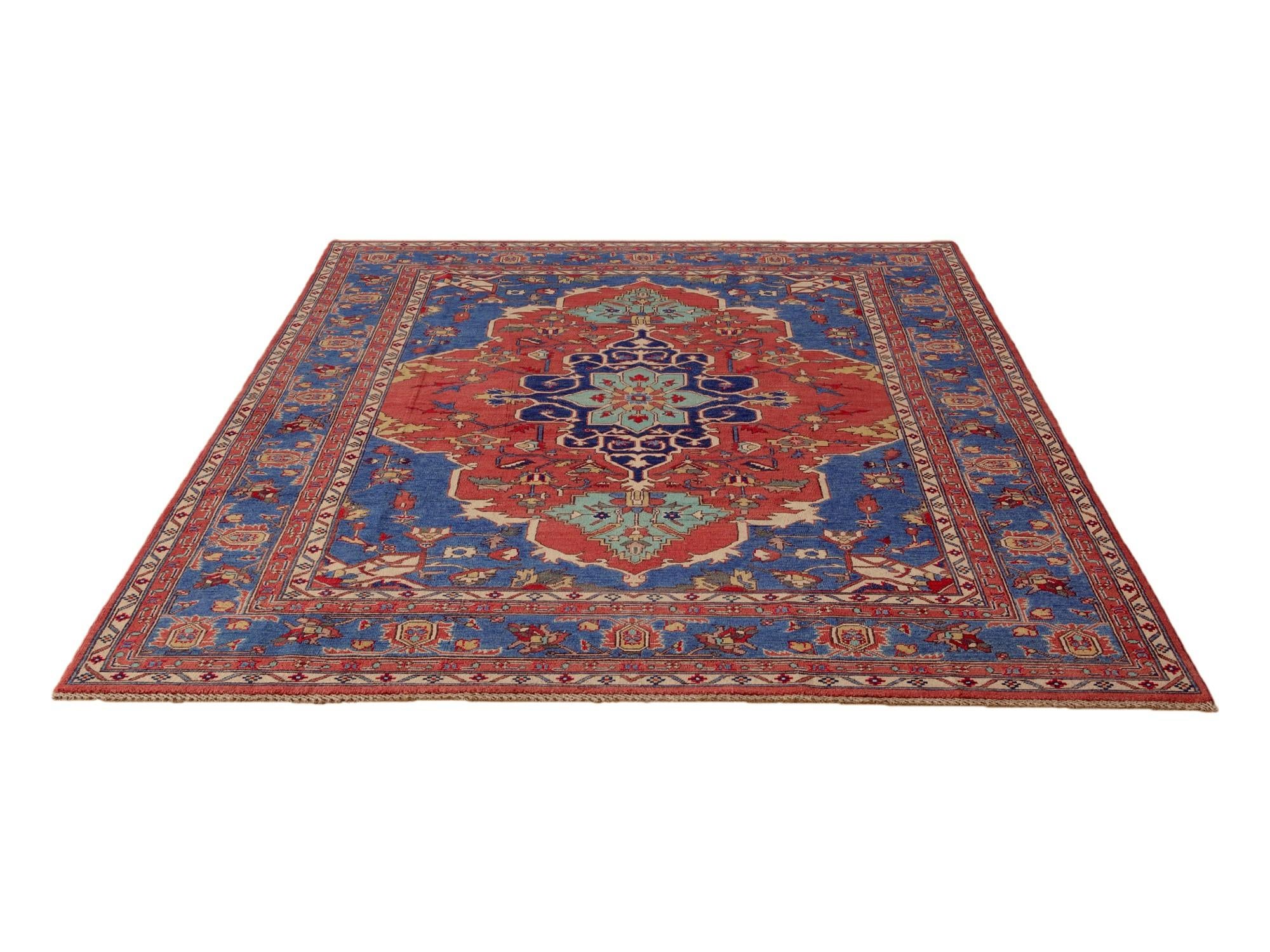 6' 7 x 9' 10 Hand Knotted Kazak Rug