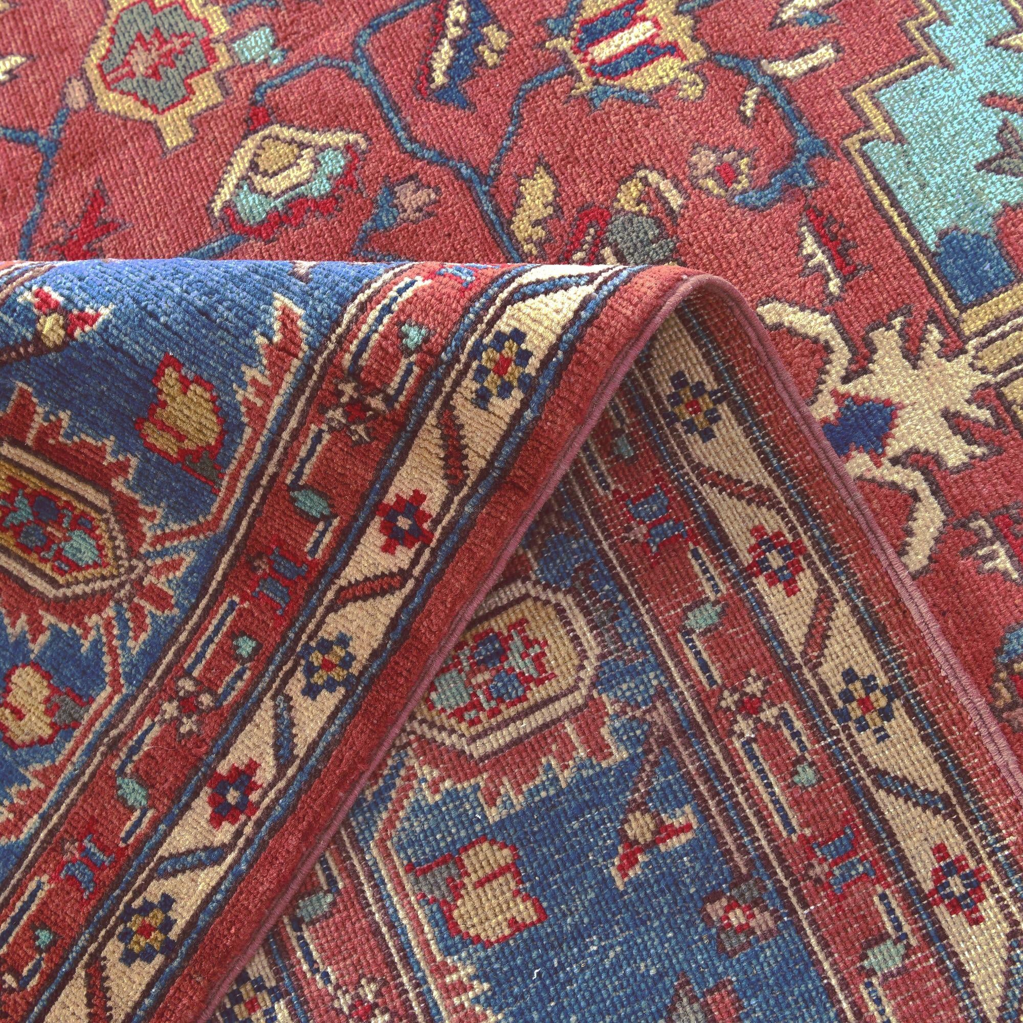 6' 7 x 9' 10 Hand Knotted Kazak Rug